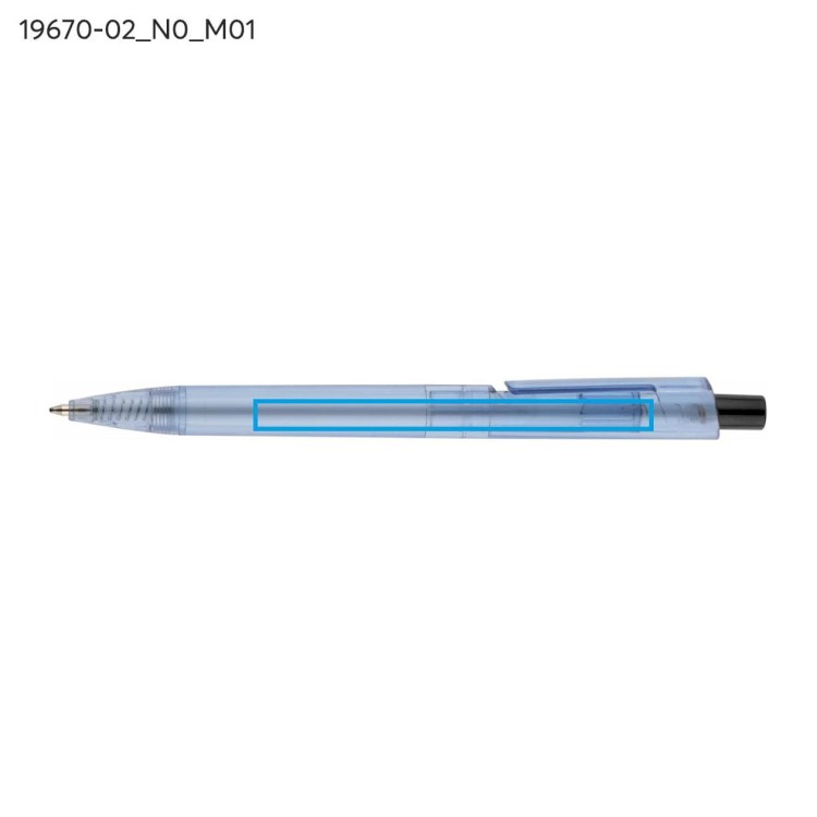 Długopis rPET RECYKLO czarny