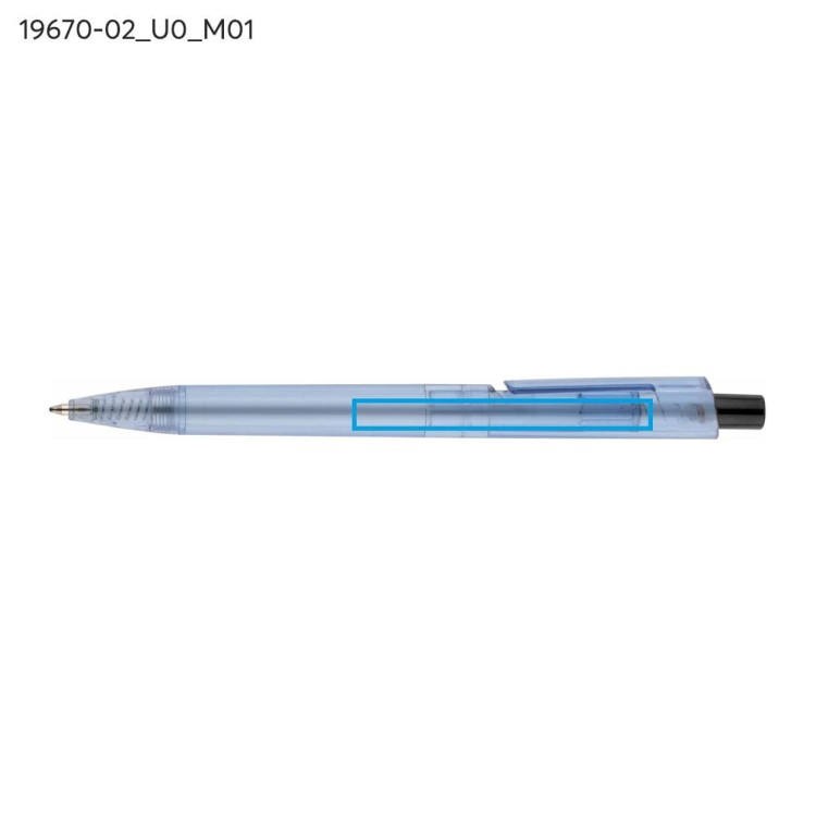 Długopis rPET RECYKLO czarny