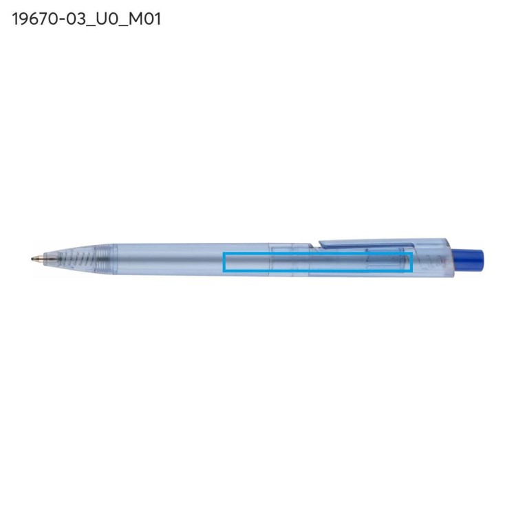 Długopis rPET RECYKLO niebieski