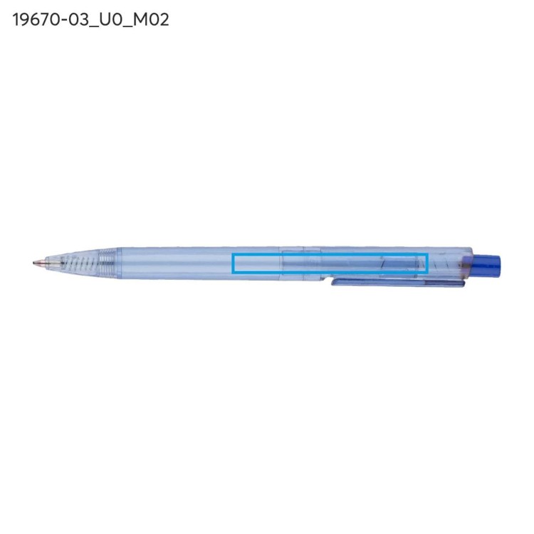 Długopis rPET RECYKLO niebieski