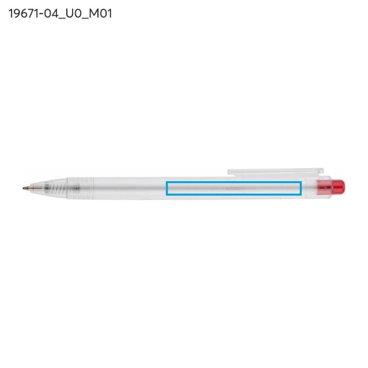 Długopis rPET KLIIR czerwony