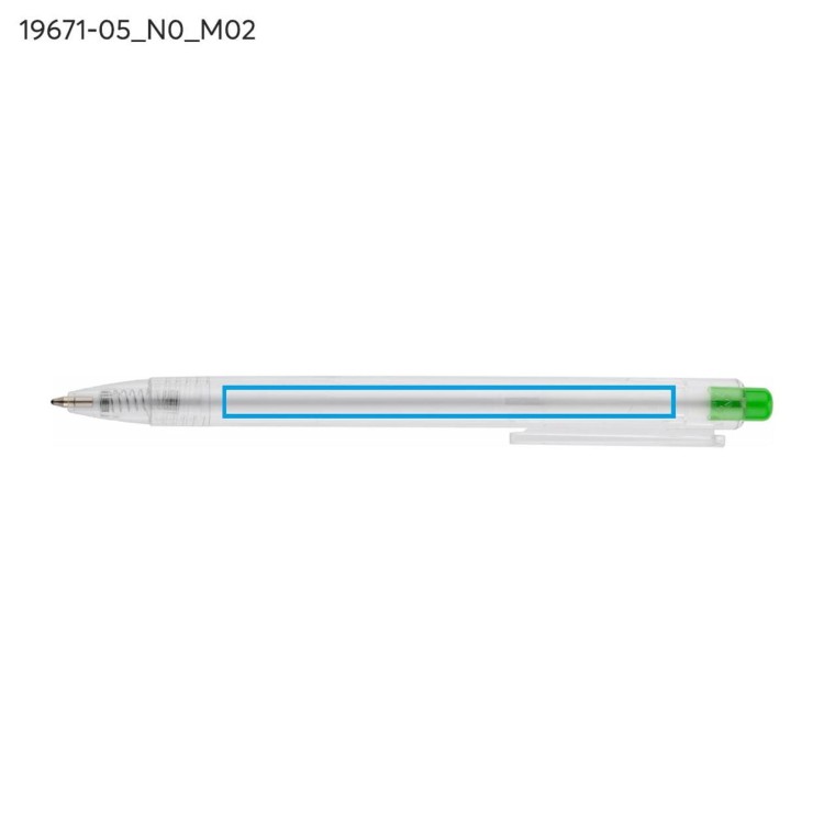 Długopis rPET KLIIR zielony