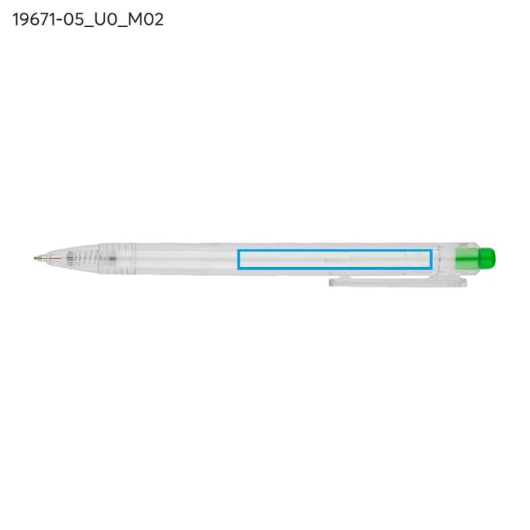 Długopis rPET KLIIR zielony