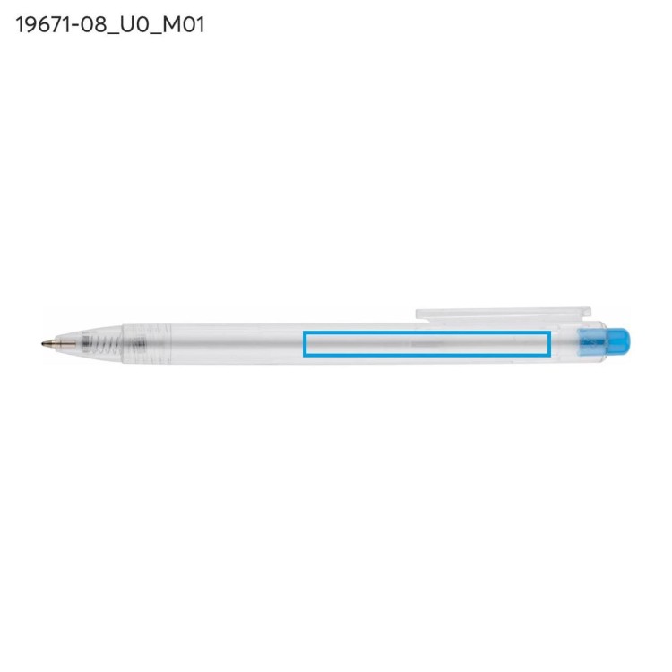 Długopis rPET KLIIR błękitny