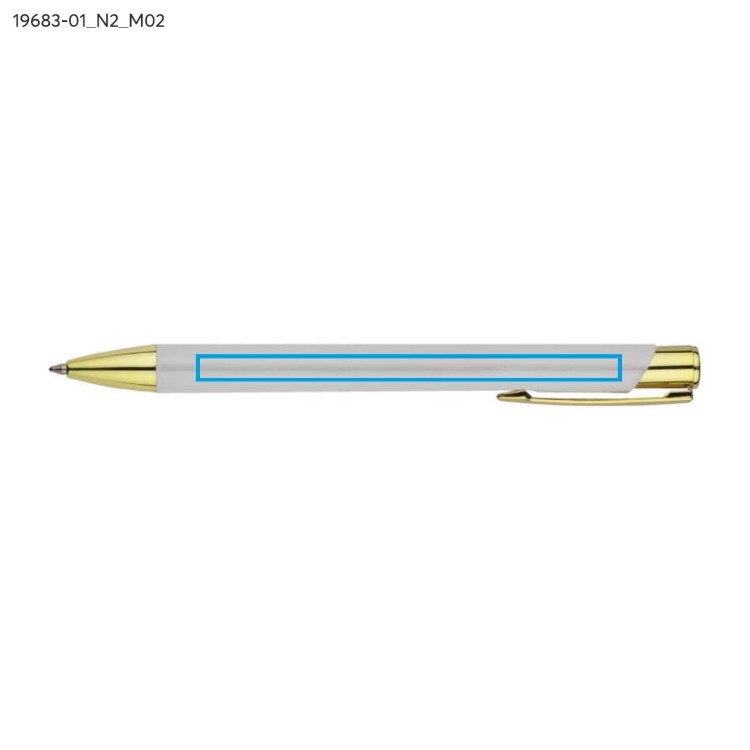 Długopis GOLDEN biały