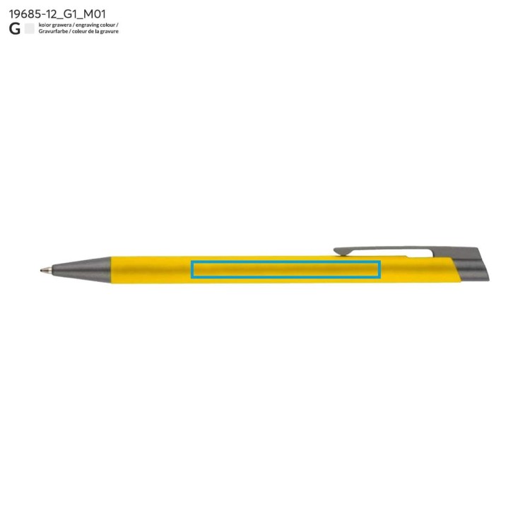 Długopis OPTIMA żółty