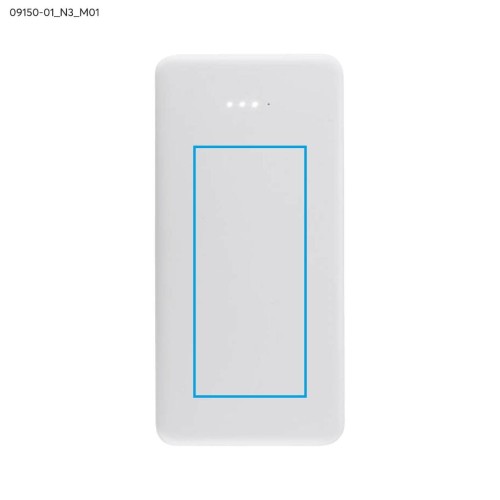 Power bank SIMPLE 10000 mAh biały