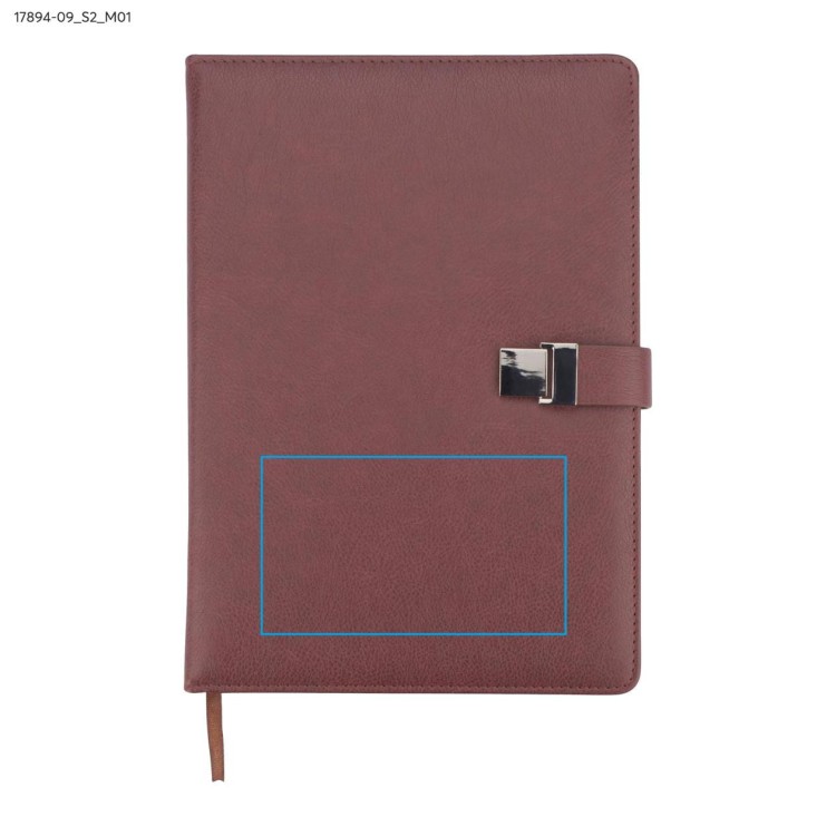 Notes IDELO B5 brązowy