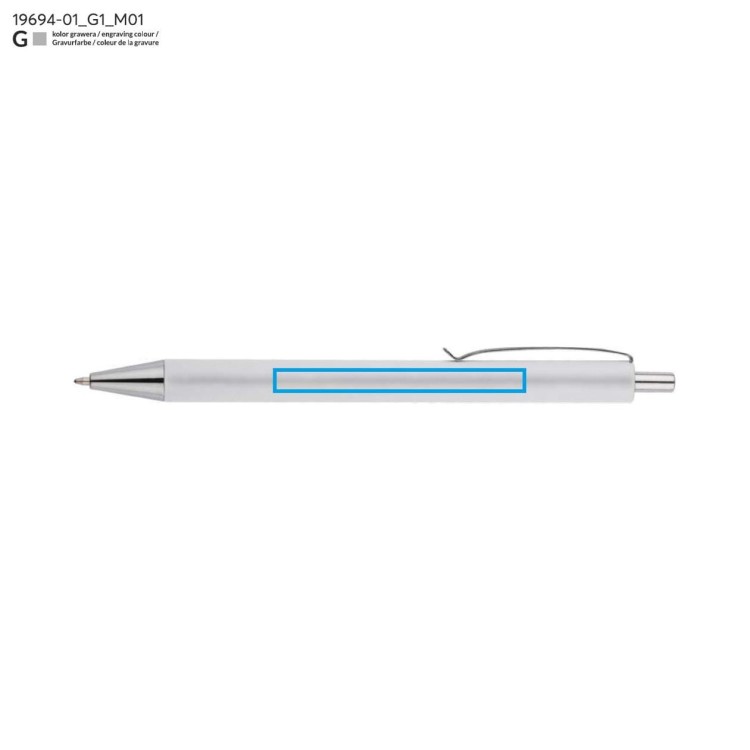 Długopis NOVI biały