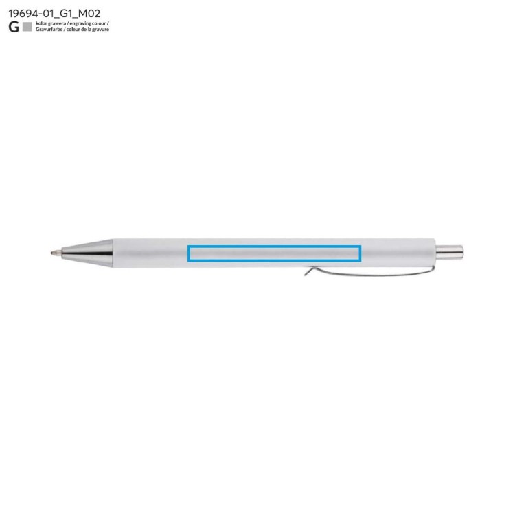 Długopis NOVI biały