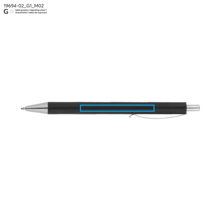 Długopis NOVI czarny