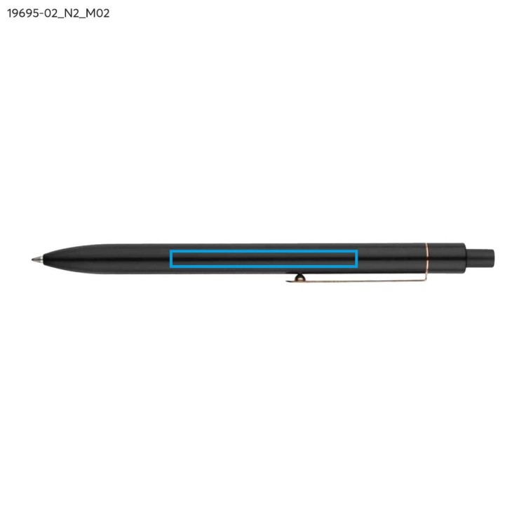 Długopis żelowy ELON czarny