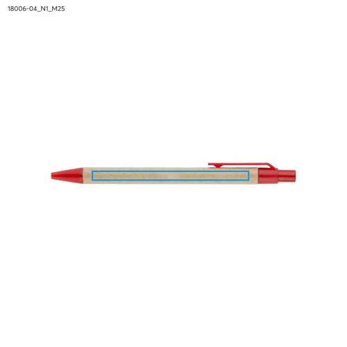 Notes z długopisem SERENO czerwony