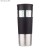 Kubek termiczny RONDE 420 ml czarny