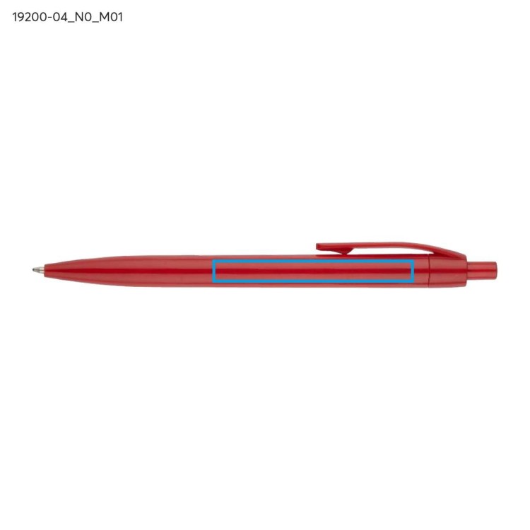 Długopis rABS BASIC czerwony