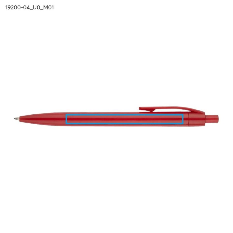 Długopis rABS BASIC czerwony