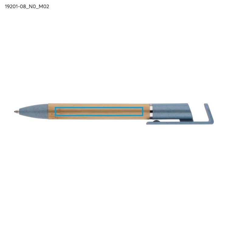 Długopis bambusowy FONIK błękitny