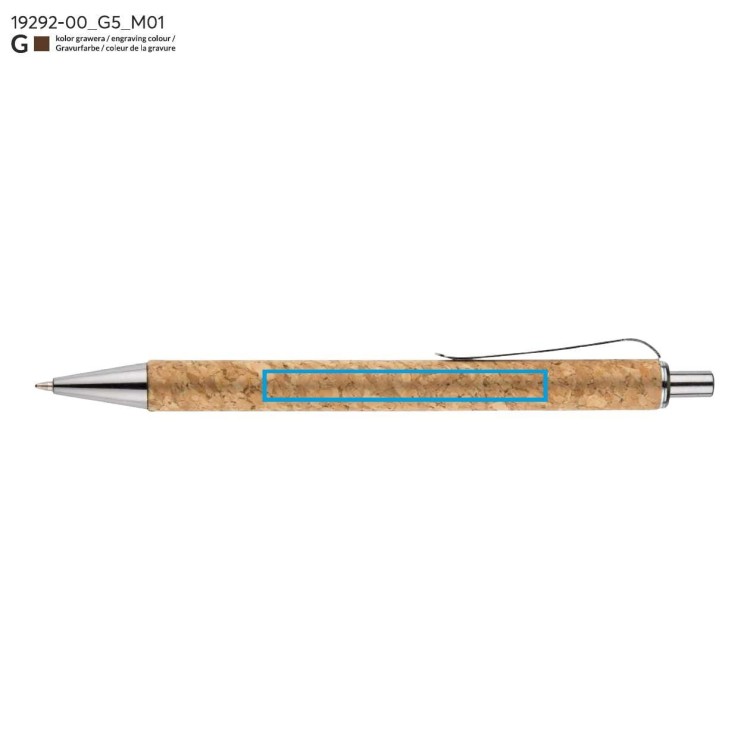 Długopis KORATO srebrny