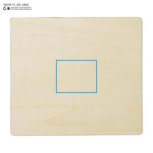 Puzzle drewniane WOODSY beżowy (naturalny)