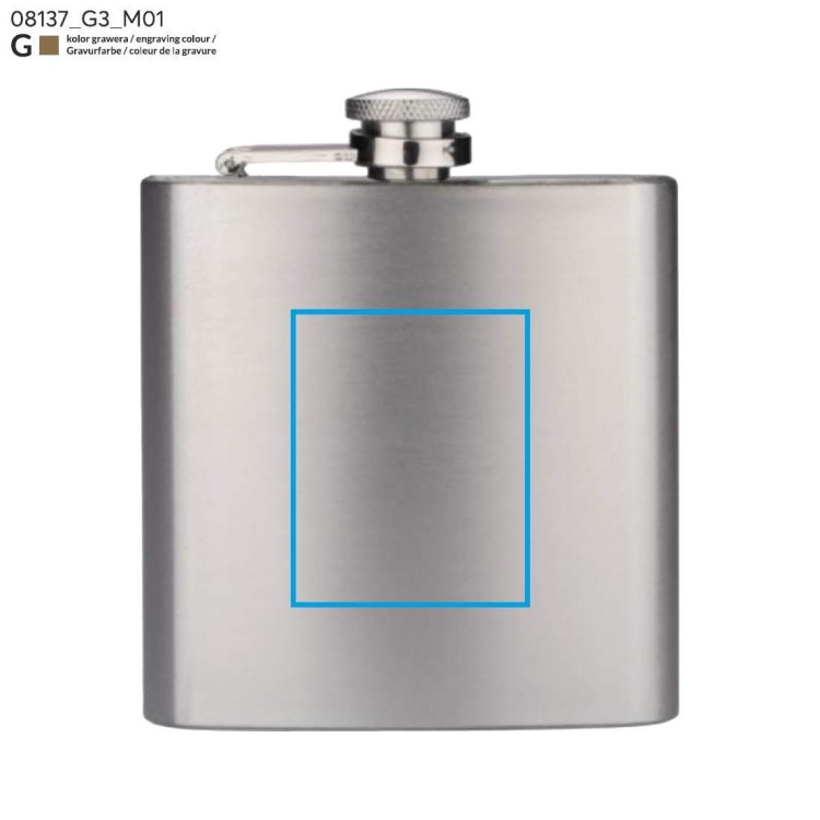 Piersiówka WARM 200 ml wielobarwny