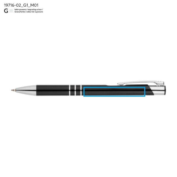 Długopis rKALIPSO czarny