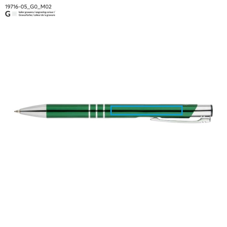 Długopis rKALIPSO zielony
