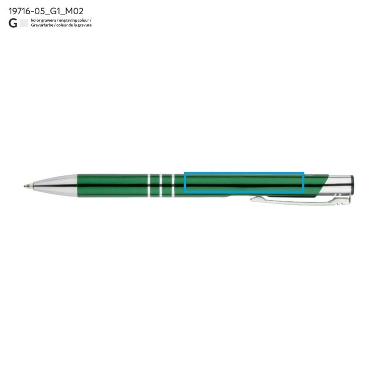 Długopis rKALIPSO zielony
