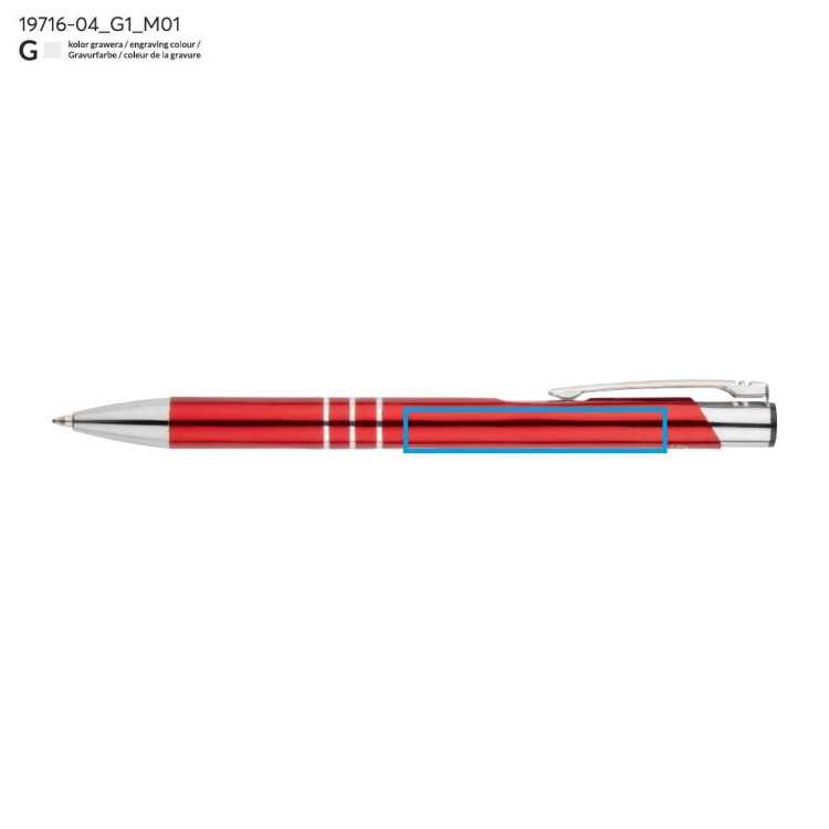 Długopis rKALIPSO czerwony