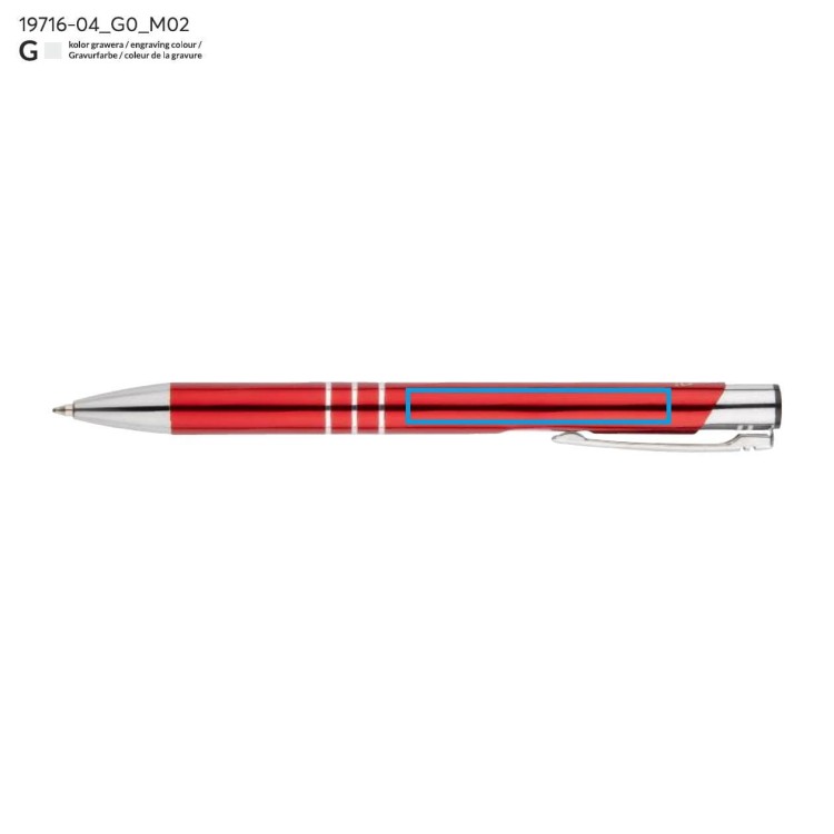 Długopis rKALIPSO czerwony