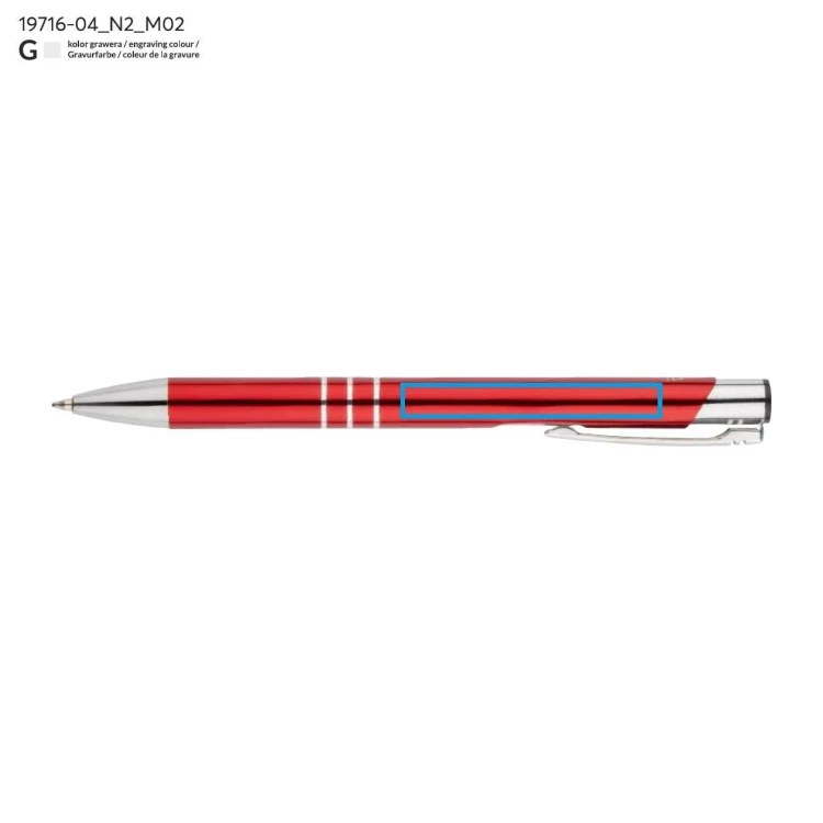 Długopis rKALIPSO czerwony