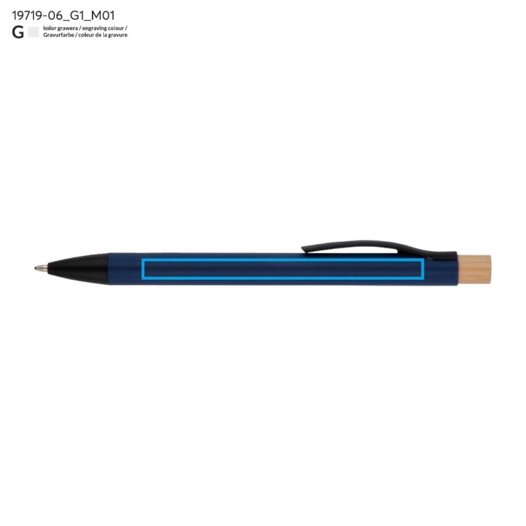 Długopis PIK granatowy