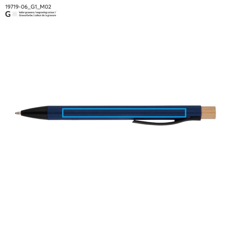Długopis PIK granatowy