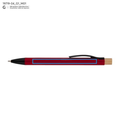 Długopis PIK czerwony