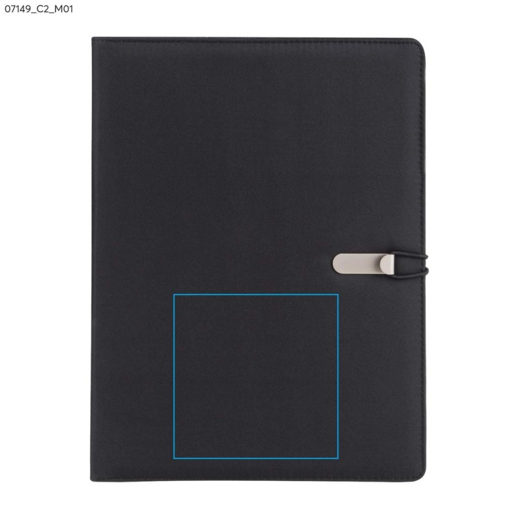 Teczka konferencyjna HOOK A4 czarny