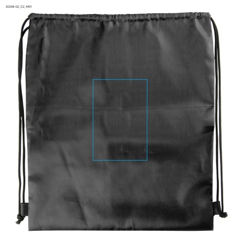 Worek na sznurkach VALO czarny