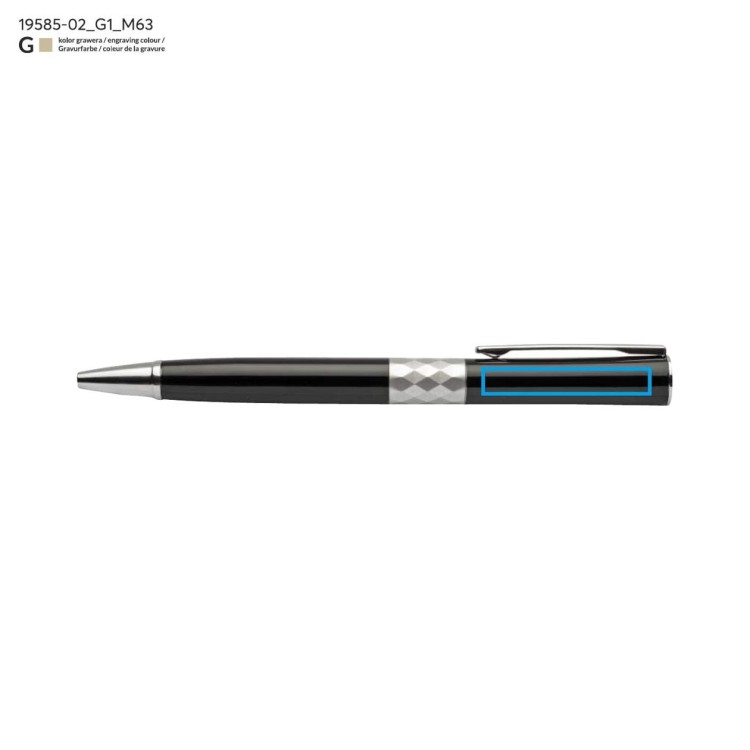 Długopis GEM czarny