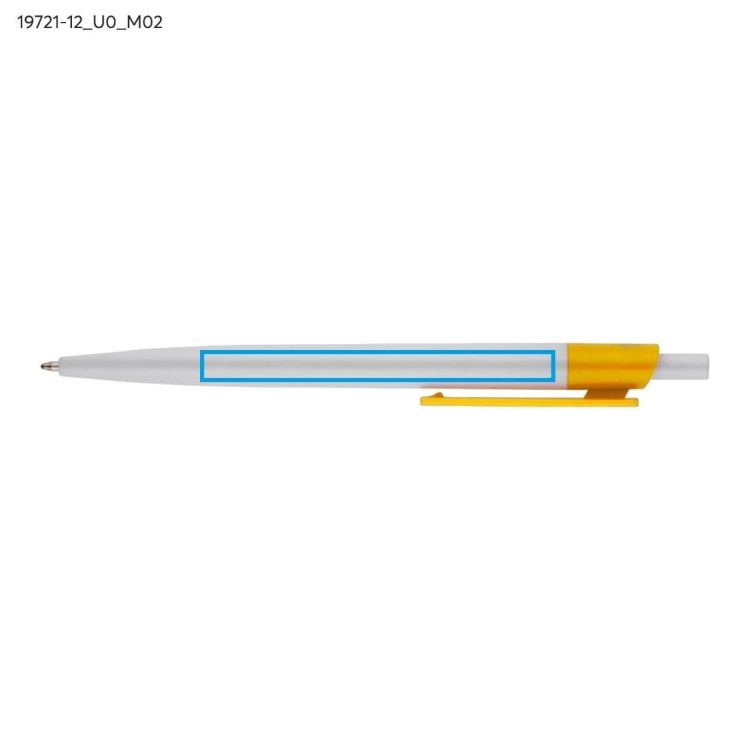 Długopis rABS VID żółty