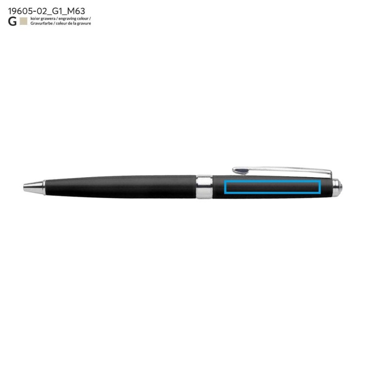 Długopis NEVADA czarny