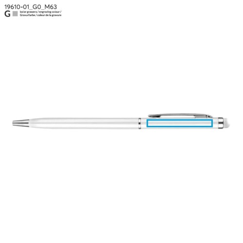 Długopis touch TIN 2 biały