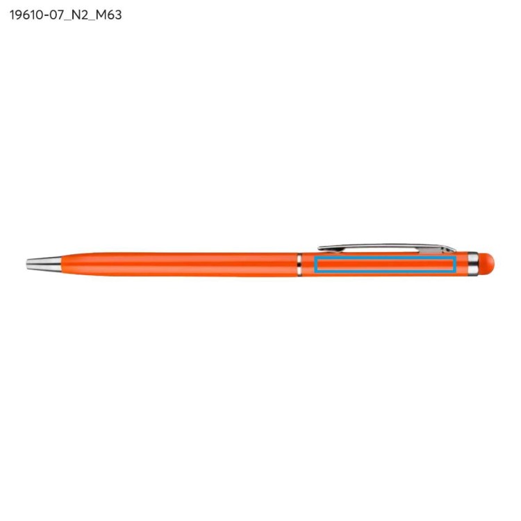 Długopis touch TIN 2 pomarańczowy