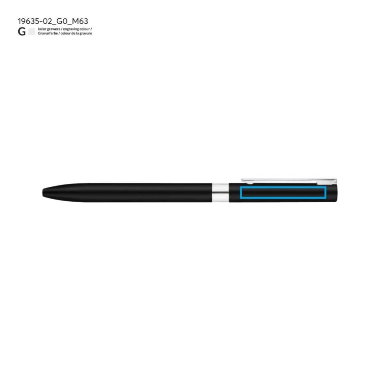 Długopis żelowy GELLE czarny