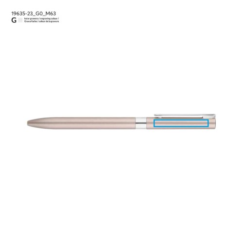 Długopis żelowy GELLE szampański (jasnozłoty)