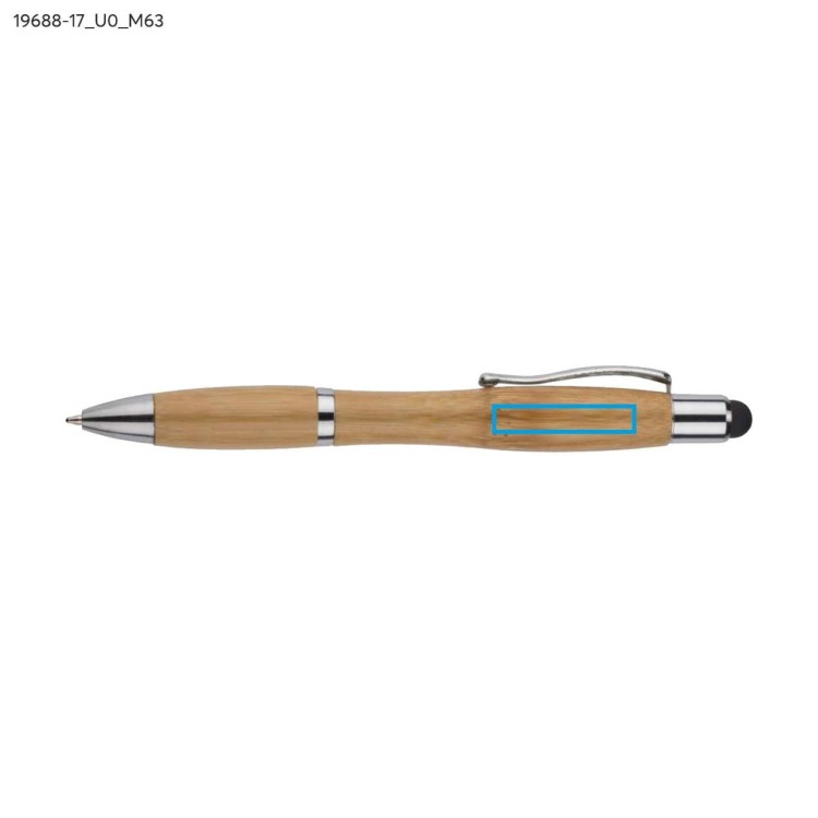 Długopis touch ze śrubokretem ARETI beżowy (naturalny)