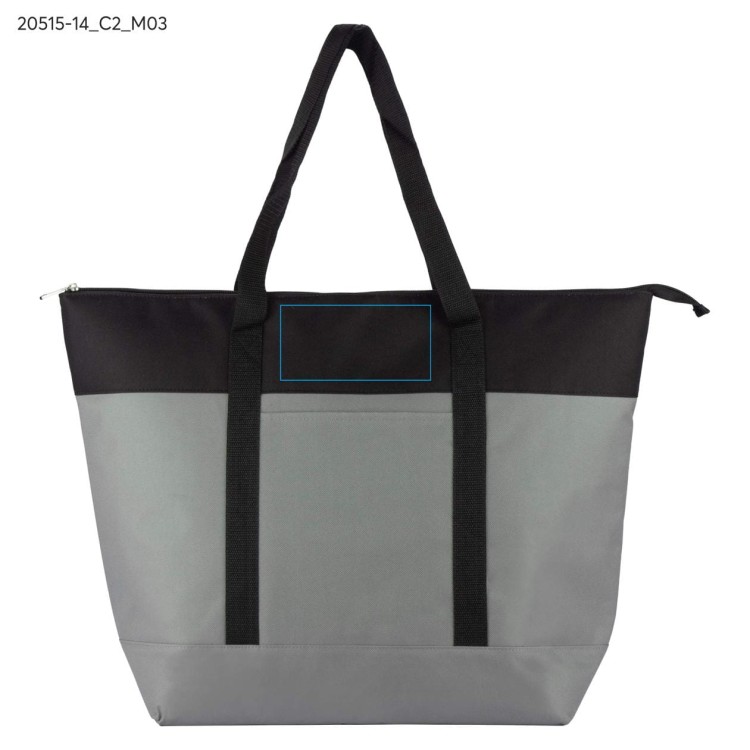 Torba na zakupy termiczna FREEZ popielaty (szary)