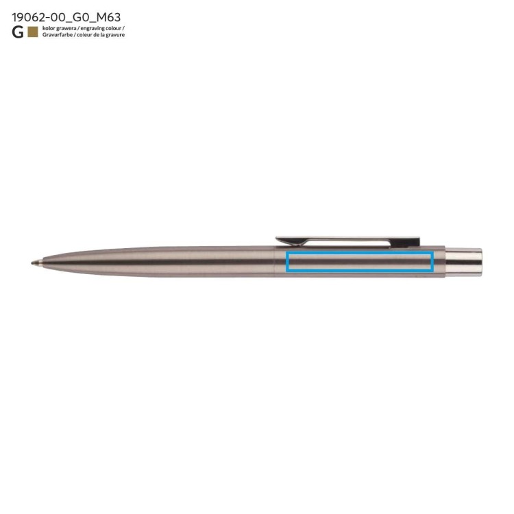 Długopis DELOX srebrny