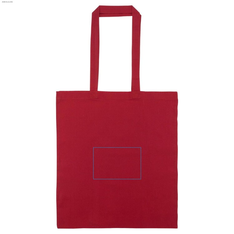 Torba bawełniana GRAIN 140g czerwony