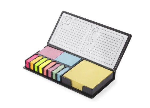 Zestaw karteczek samoprzylepnych ZICCO czarny