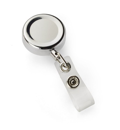 Skipass metalowy VIP srebrny