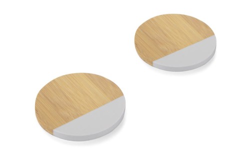 Zestaw podkładek NETO beżowy (naturalny)