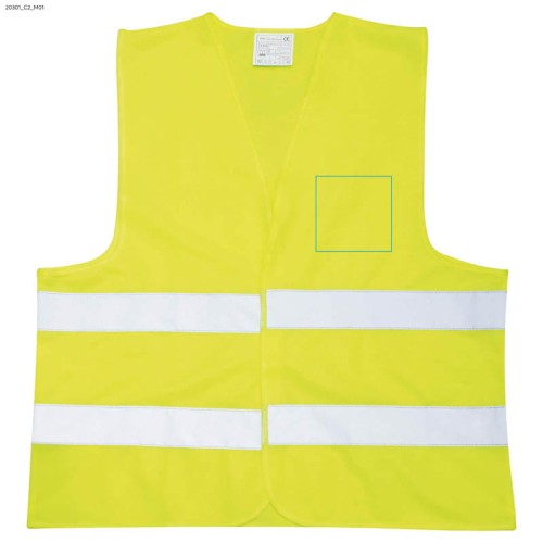Kamizelka odblaskowa VORS żółty